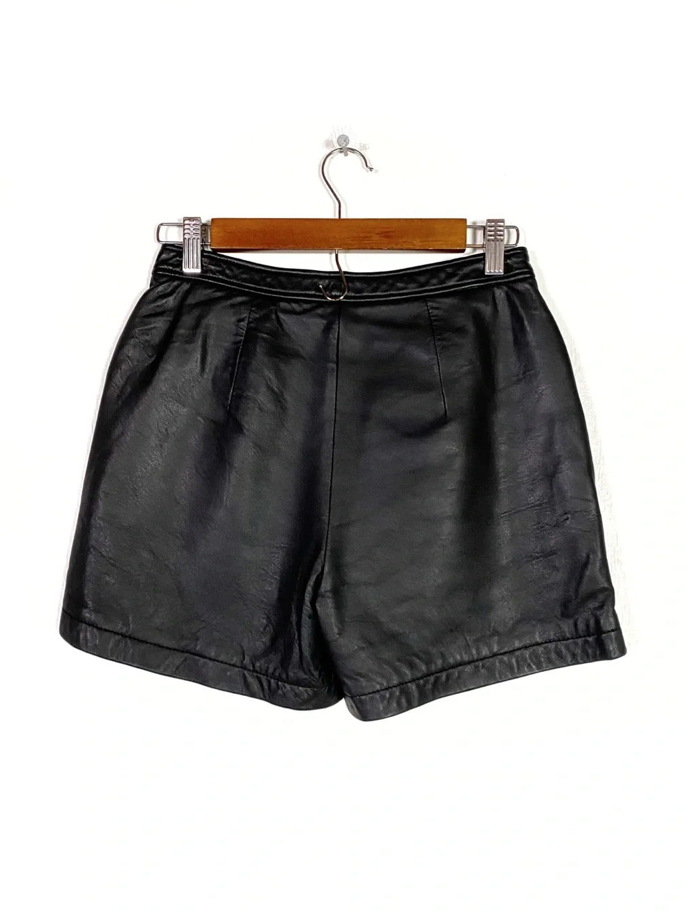BLK DNM Leather Shorts